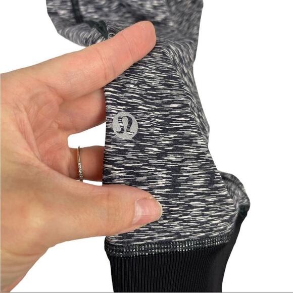 Lululemon Rebel Runner Crop Spaced Out Space Dye Size 12 - Picture 7 of 14